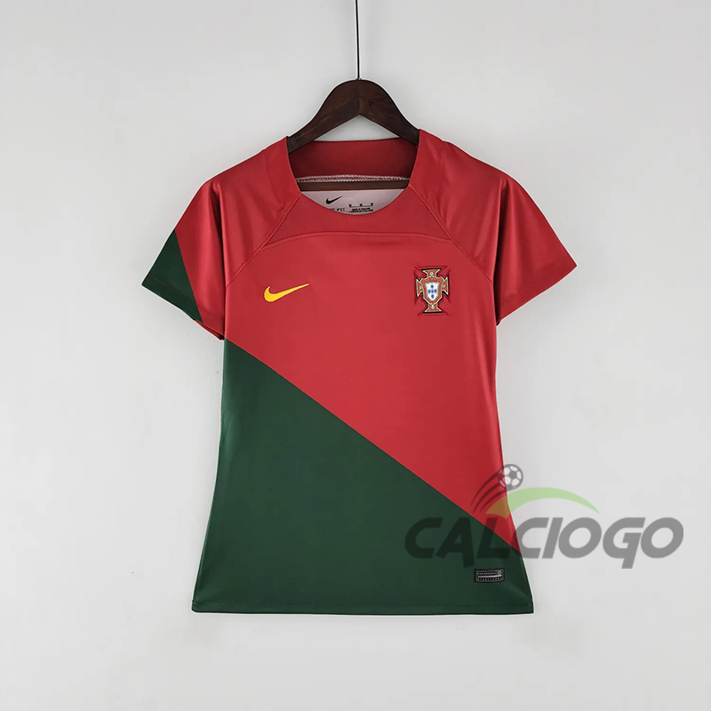 Portugal Femmina Jersey Home 2022