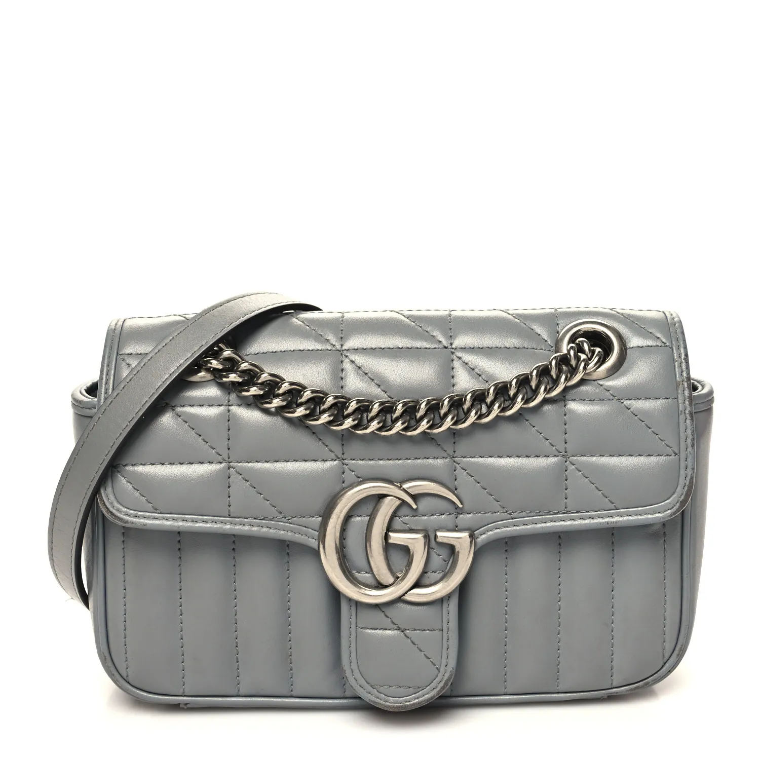 Gucci GG Marmont Mini Bag Deep Grey