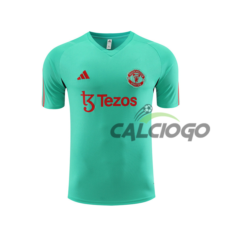Maglia Manchester United Verde Jersey 2023-2024