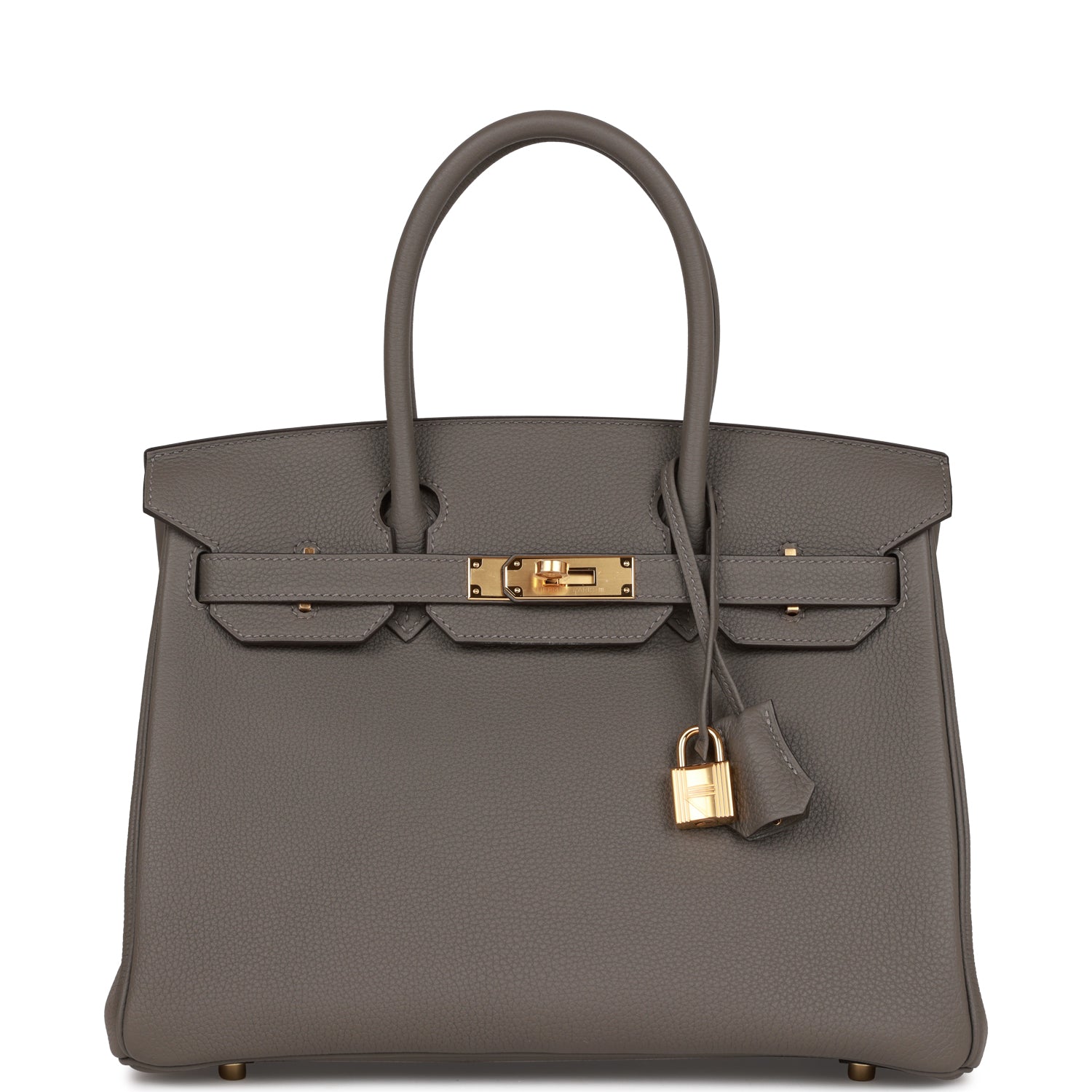 Hermès Birkin 30 Gris Meyer Togo Gold Hardware