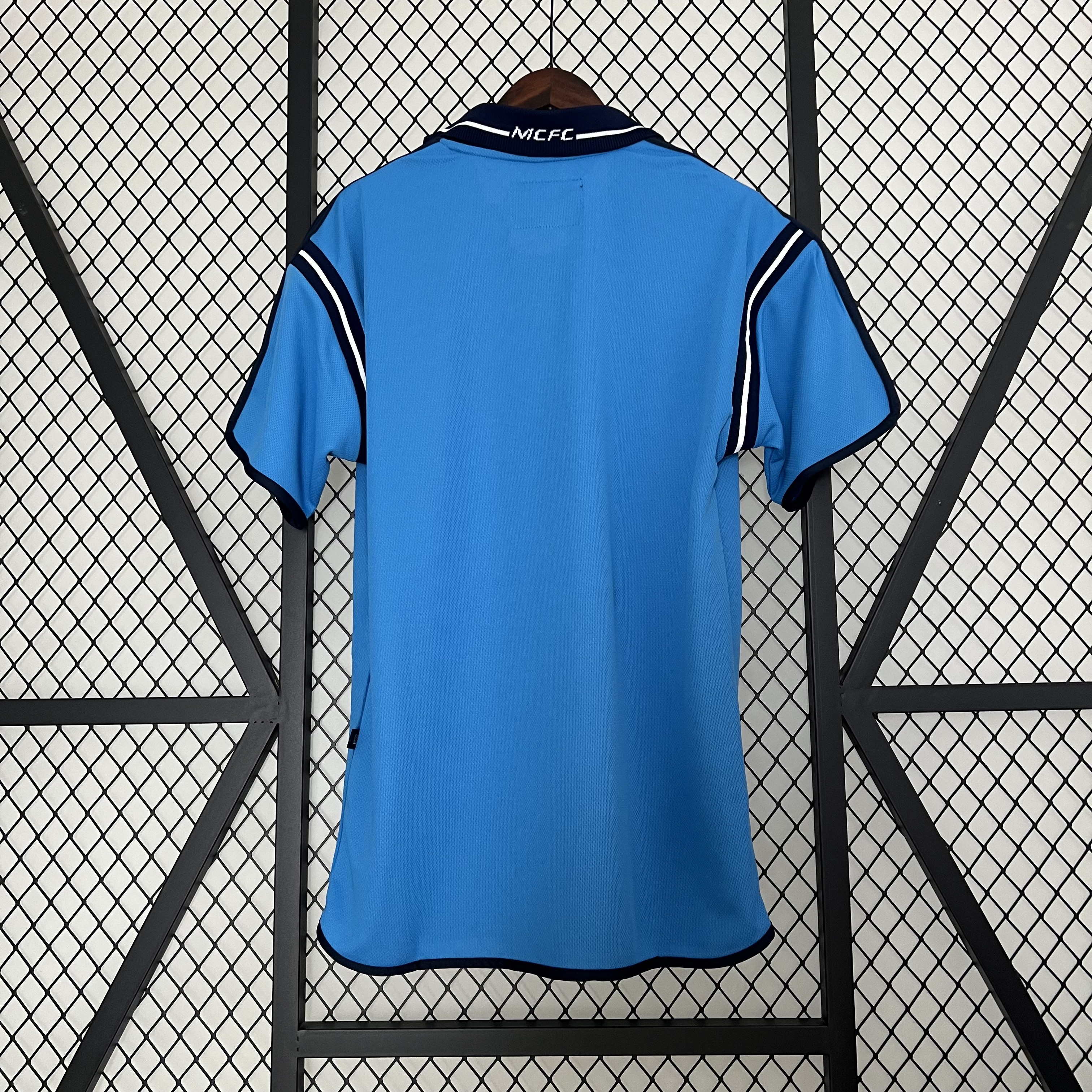 Retro Manchester City 2002-03 Home Stadium Jersey-CKK-1