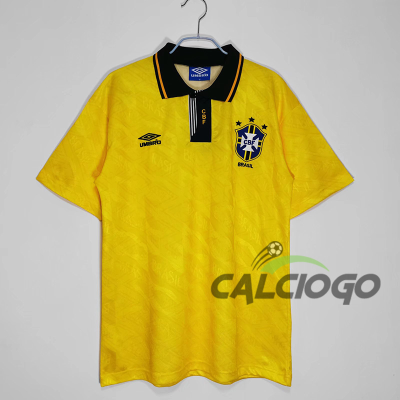 Maglia Storica Brazil Home 1991-1993