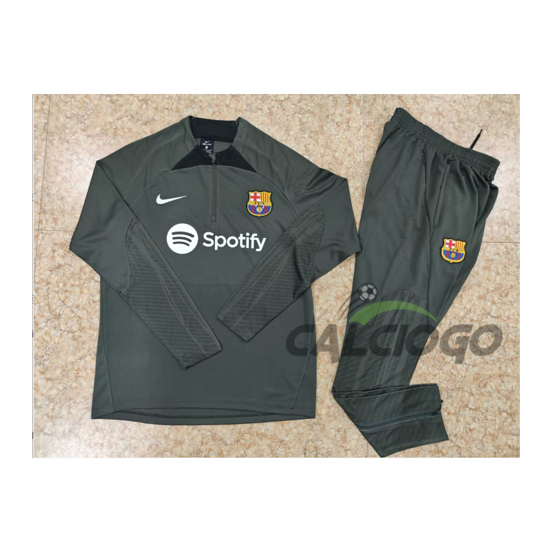 Tuta Calcio FC Barcellona Felpa Zips 2023-2024