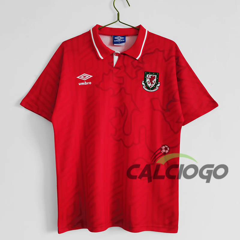 Maglia Storica Wales Home 1992-1994