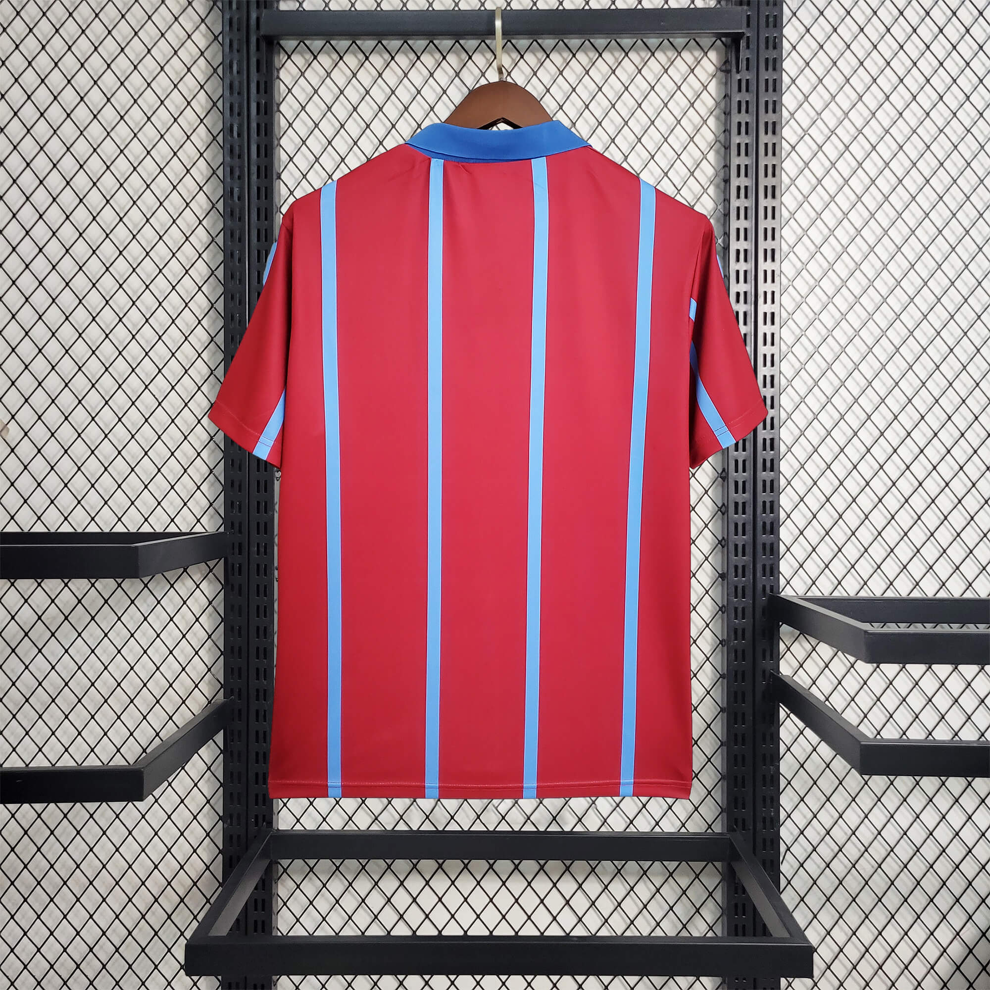 Retro Aston Villa 1993-95 Home Stadium Jersey-CKK-1