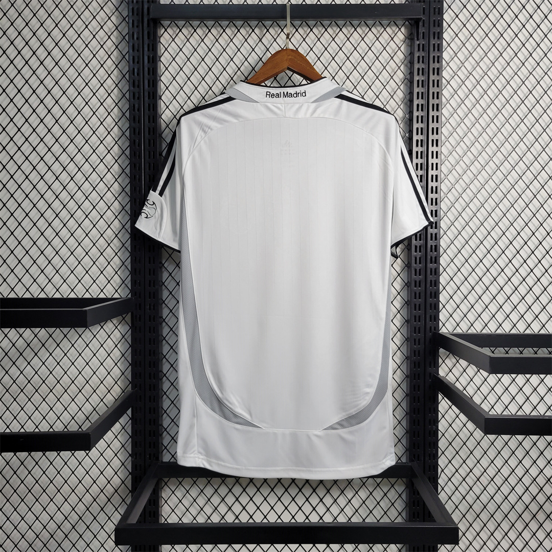 Retro Real Madrid 06-07 Home Stadium Jersey-CKK-1