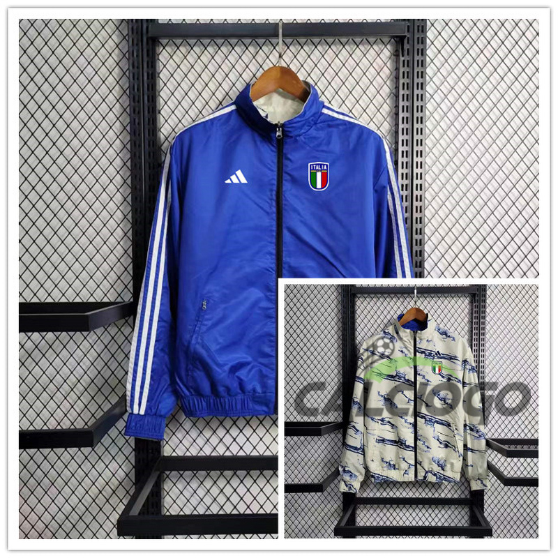 Giacca A Vento Italia Bifacciale 2023