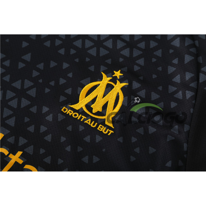 Maglia Marsiglia OM Nero Jersey 2023-2024