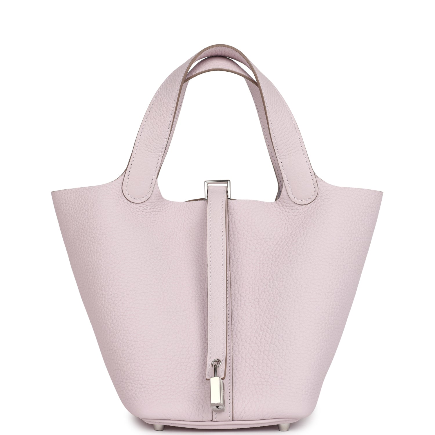 Hermès Picotin Lock 18 Mauve Pale Clemence Palladium Hardware