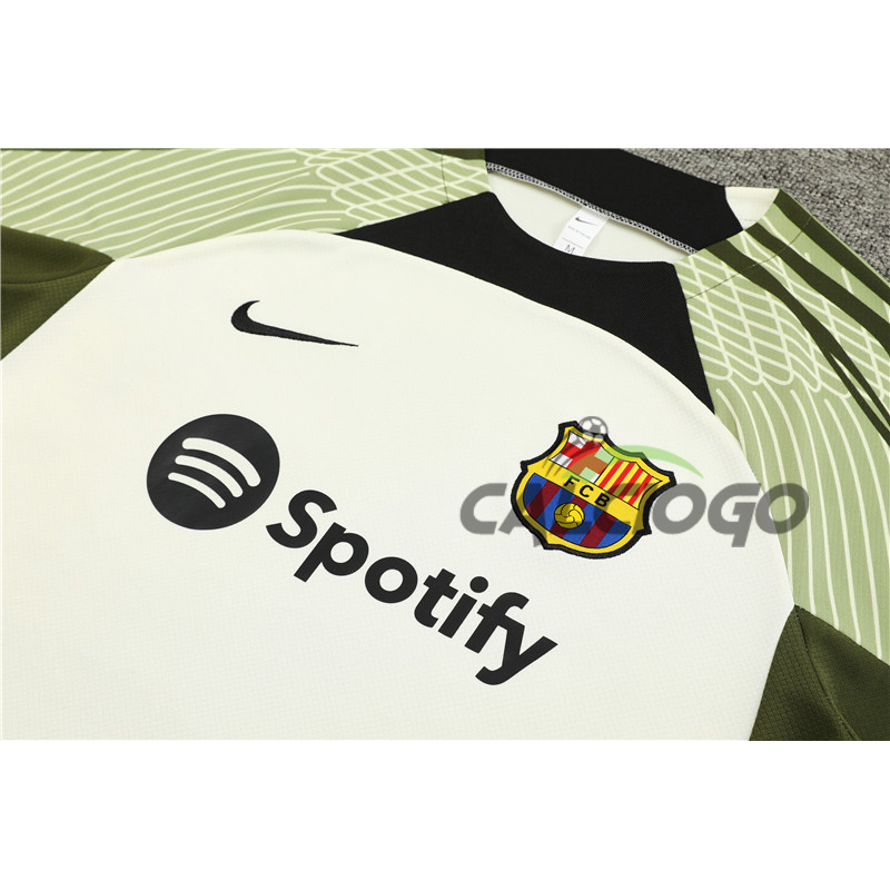 Maglia FC Barcellona Bianco Jersey 2023-2024