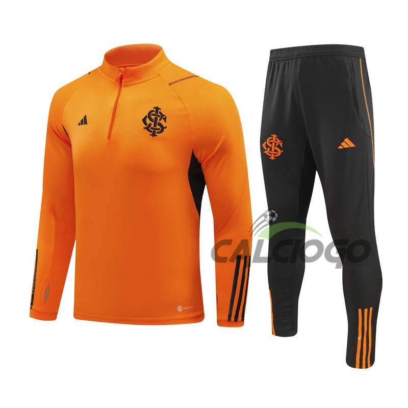 Tuta Calcio SC Internacional Felpa Zips 2023-2024