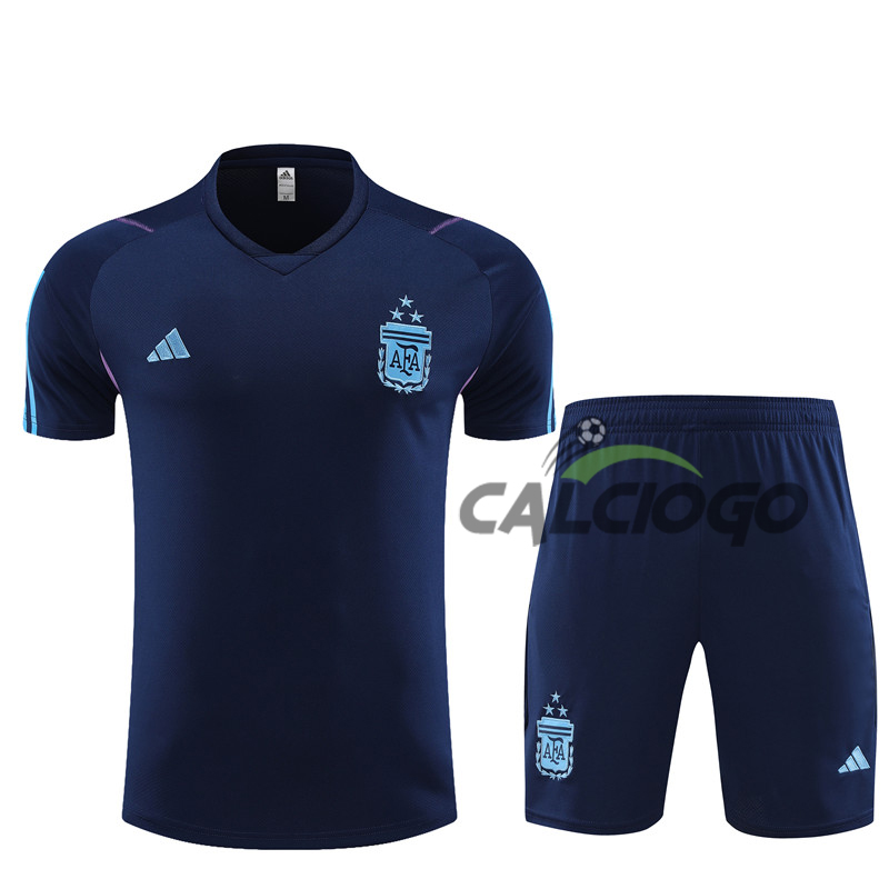 Kit Gara Argentina Blu Jersey 2023-2024