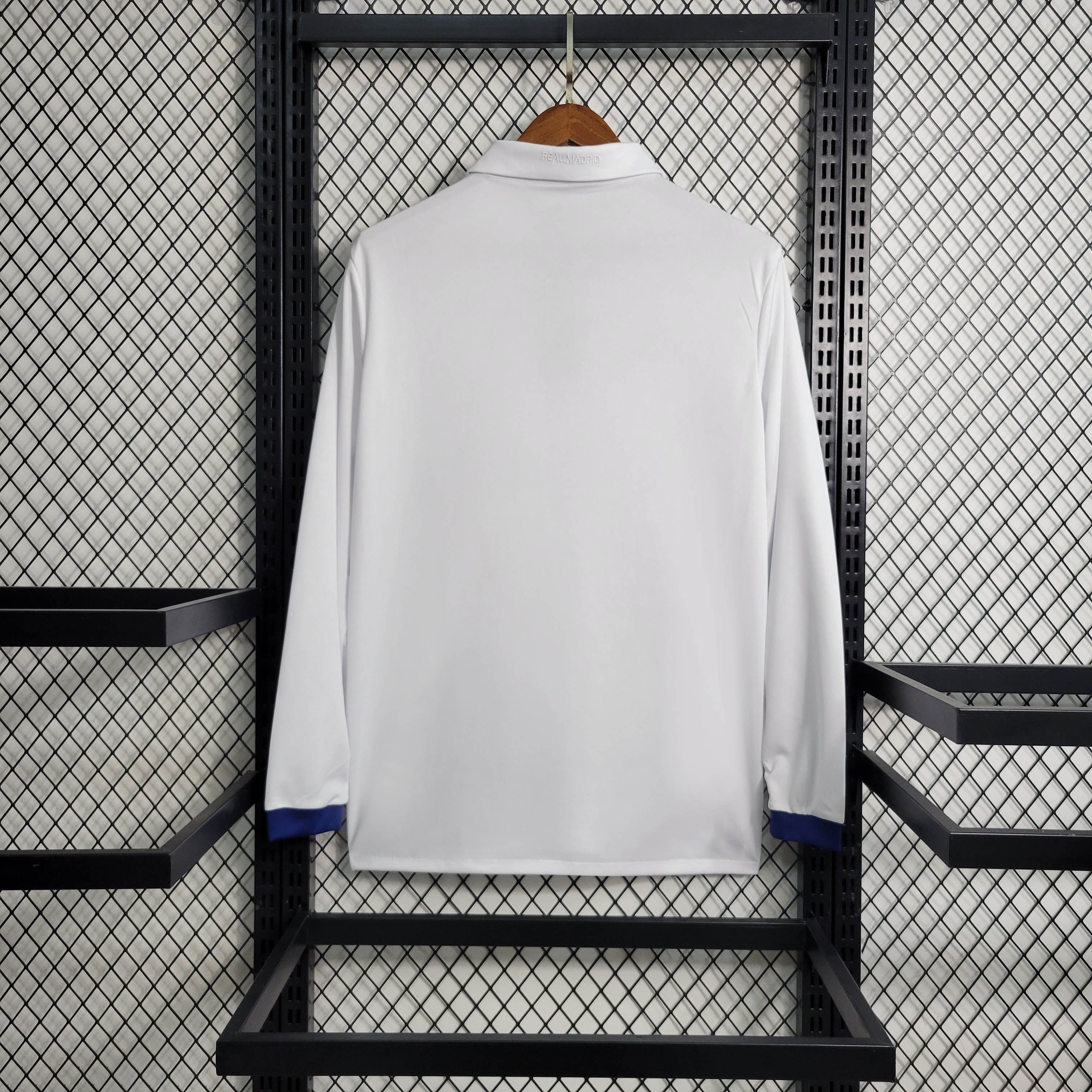 Retro Real Madrid 16-17 Home Long Sleeve Jersey-CKK-1