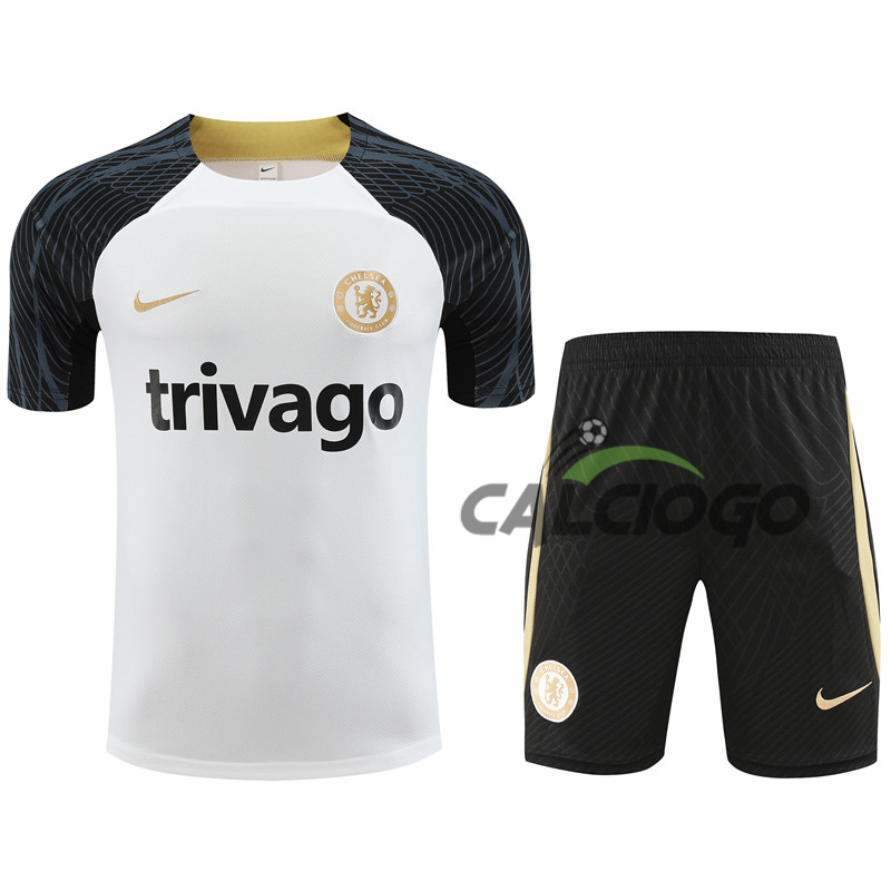 Kit Gara Chelsea Bianco Jersey 2023-2024
