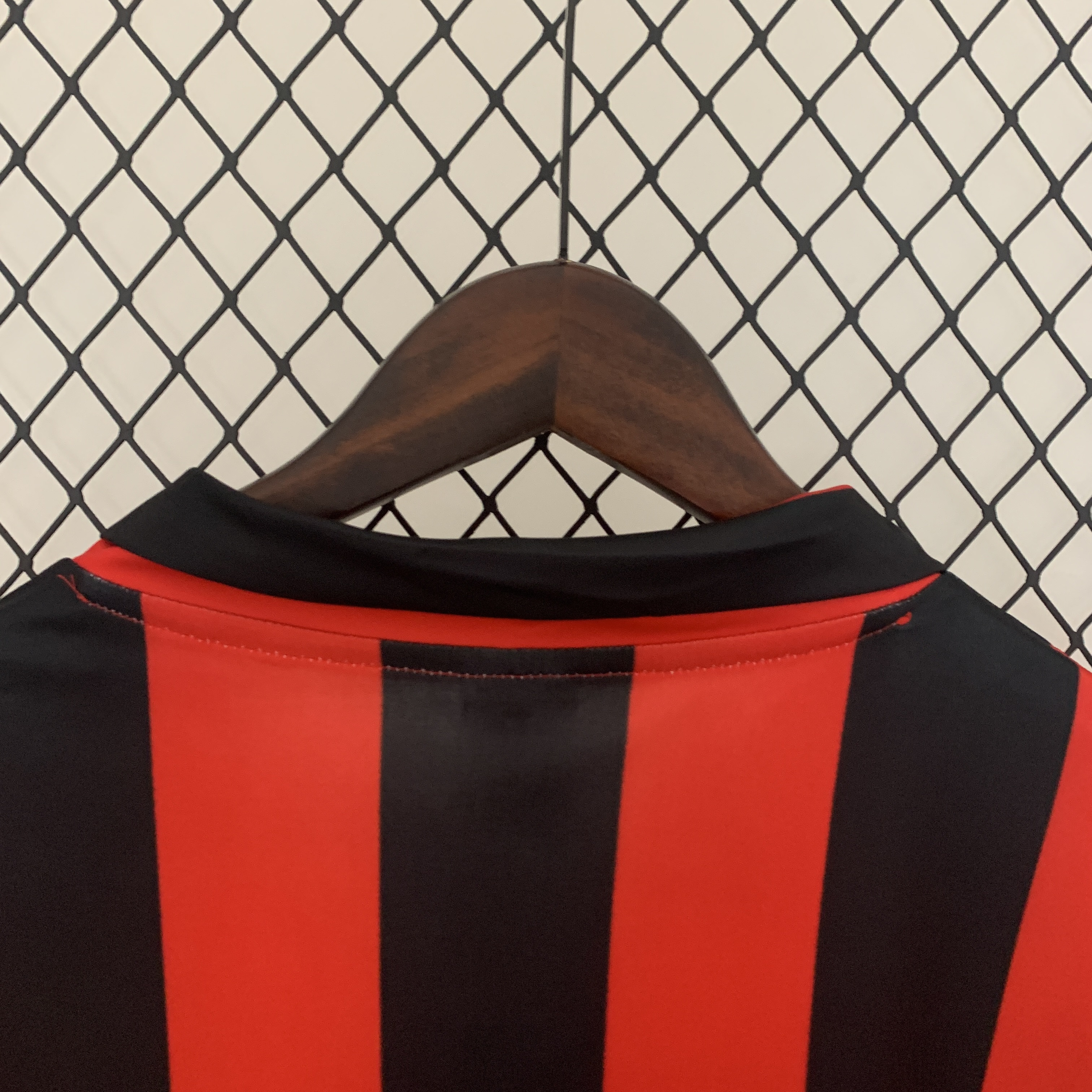 Retro AC Milan 90-91 Home Stadium Jersey-CKK-1
