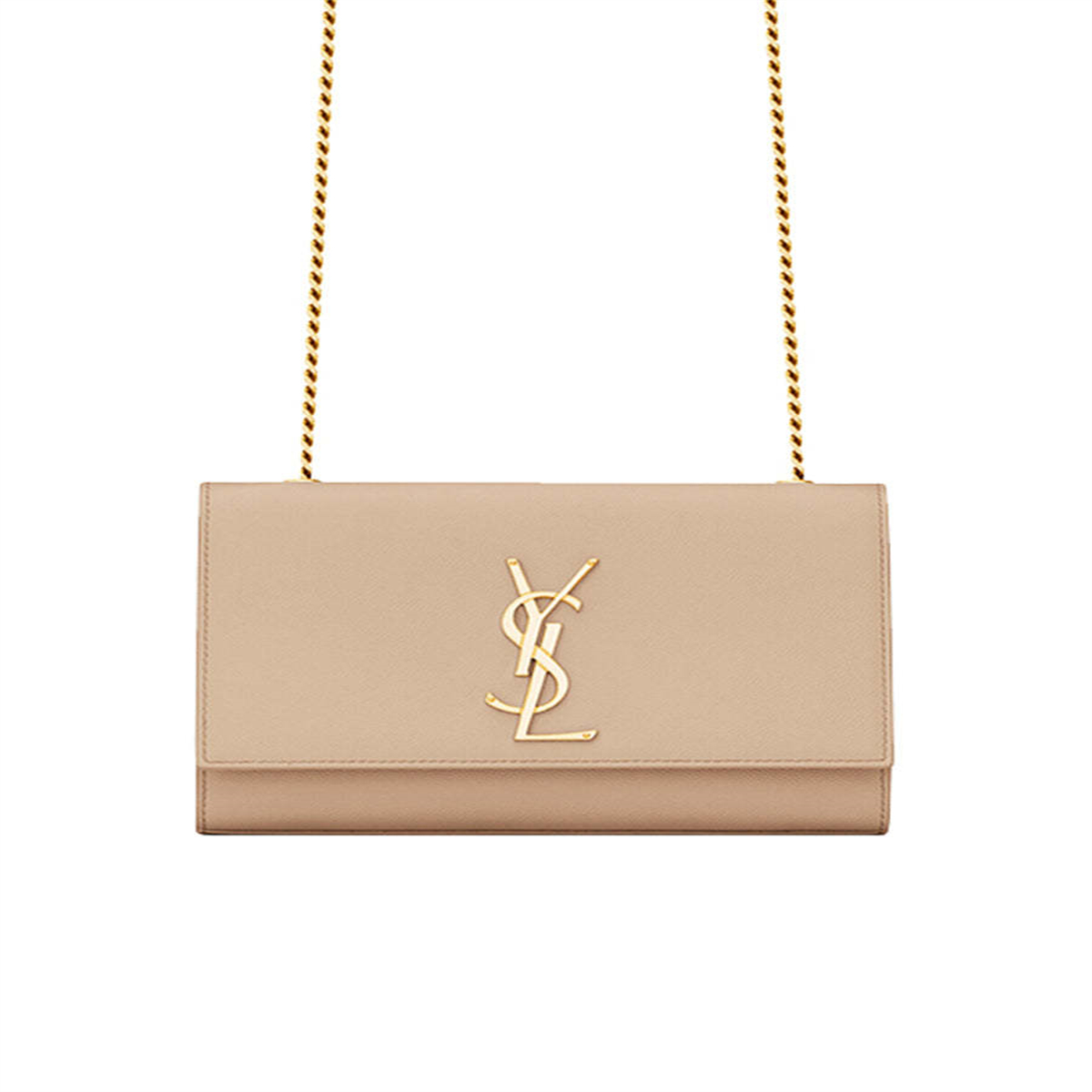 YSL Kate Small Chain Bag in Grain de Poudre Embossed Leather