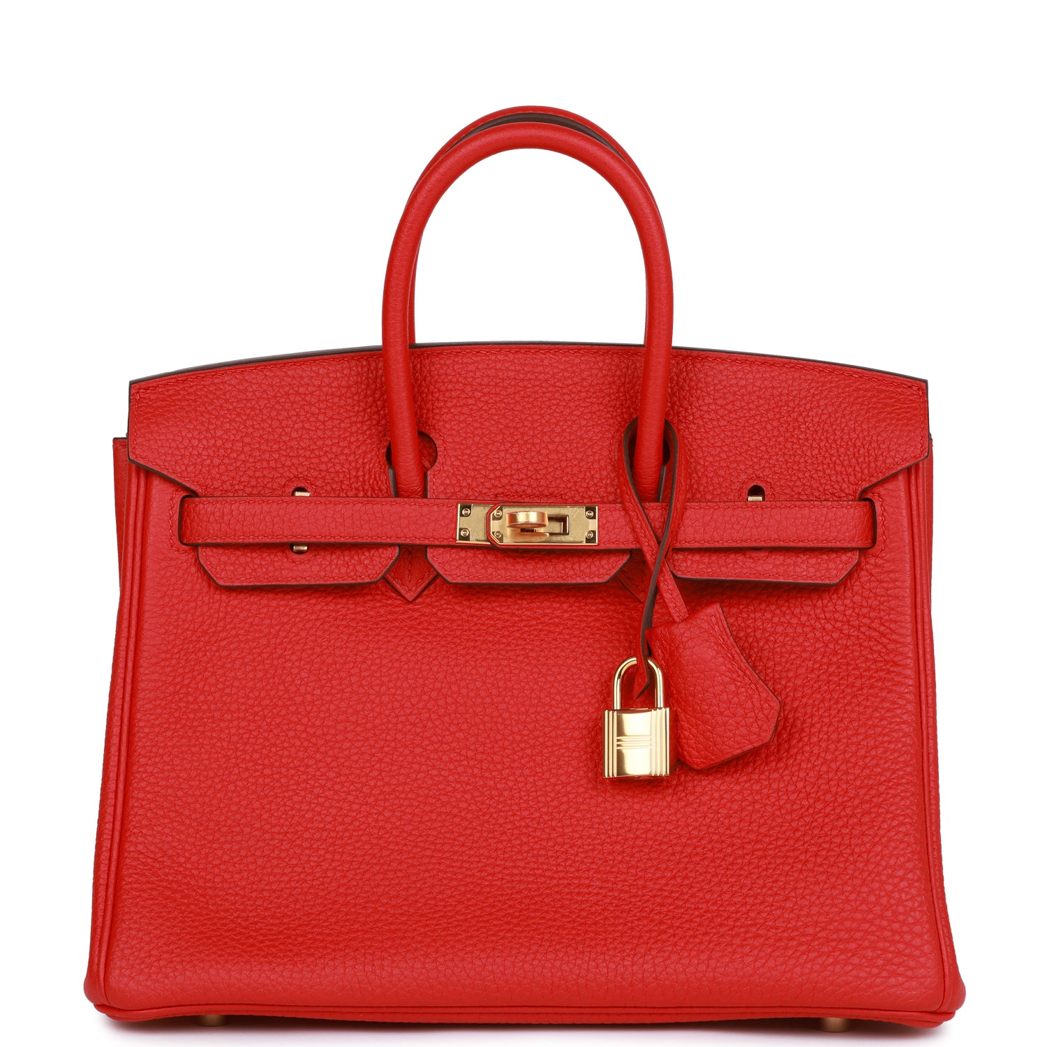 Hermès Birkin 25 Rouge de Coeur Togo Gold Hardware