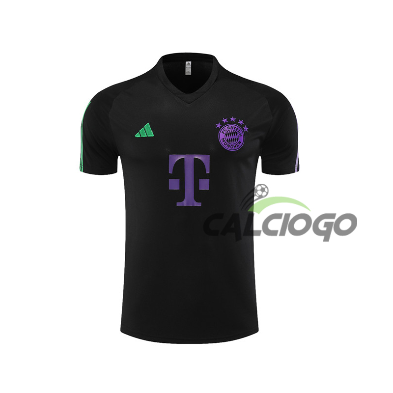 Maglia Bayern Monaco Nero Jersey 2023-2024