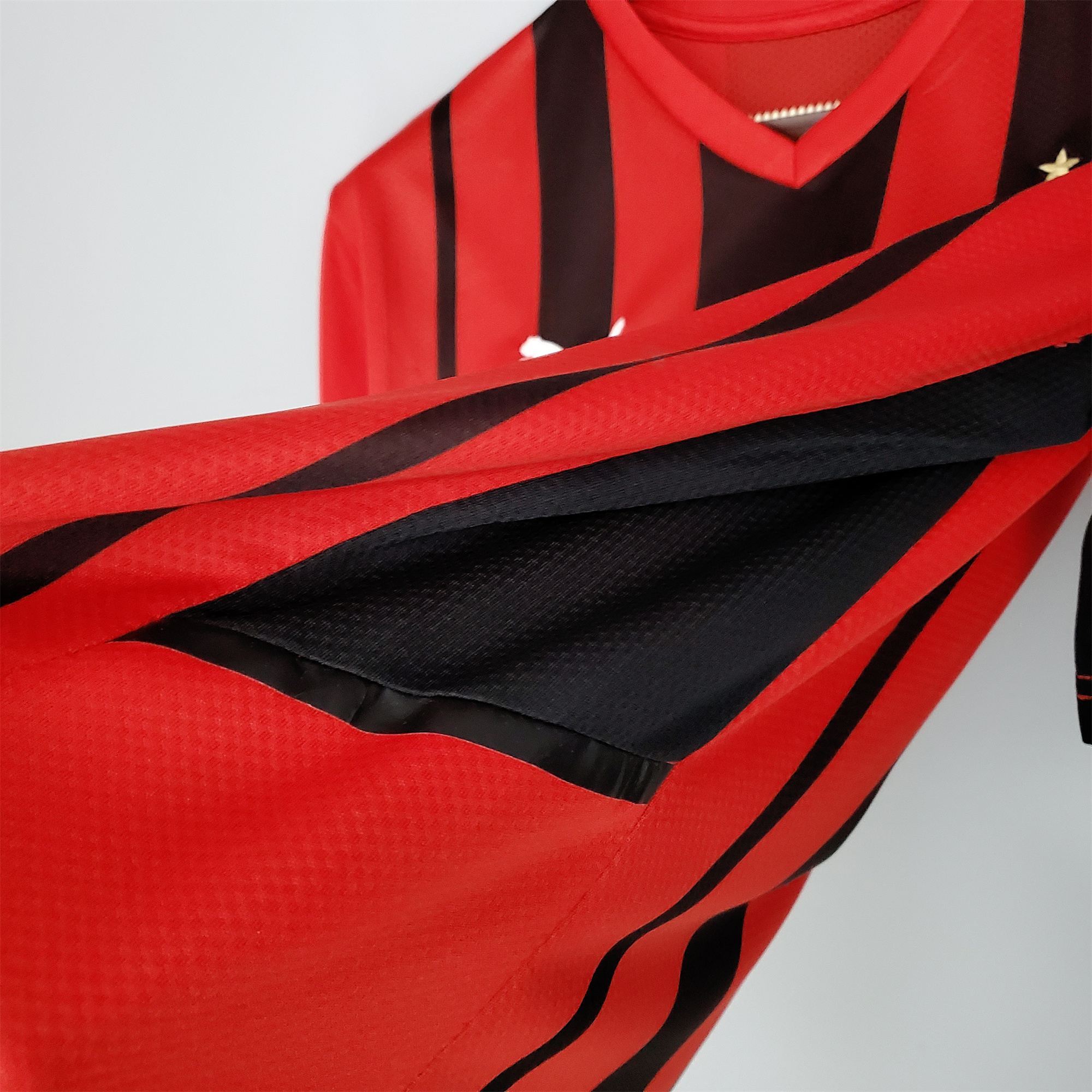Retro AC Milan 2021-22 Home Stadium Jersey-CKK-1