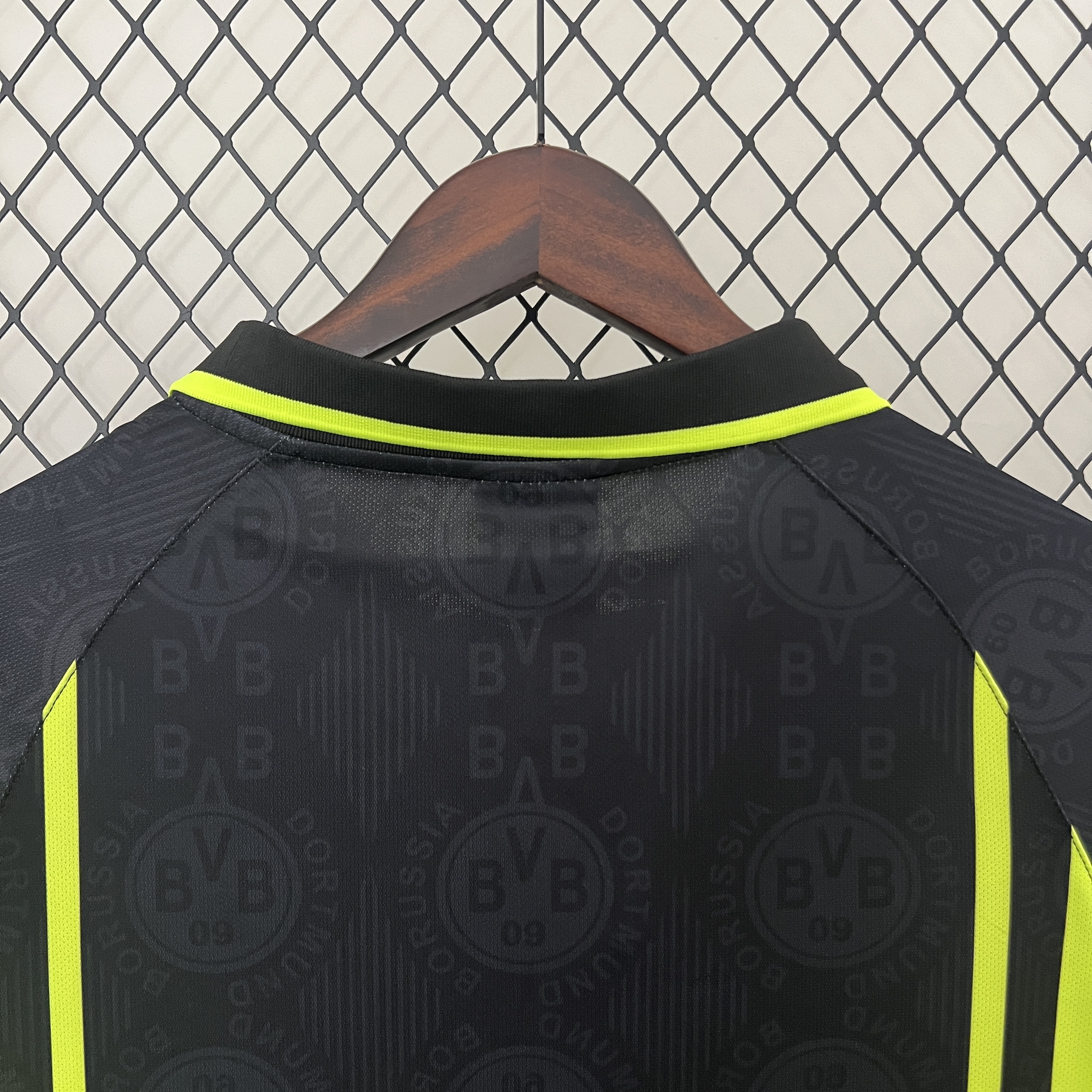 Retro Dortmund 1996-97 Away Jersey-CKK-1