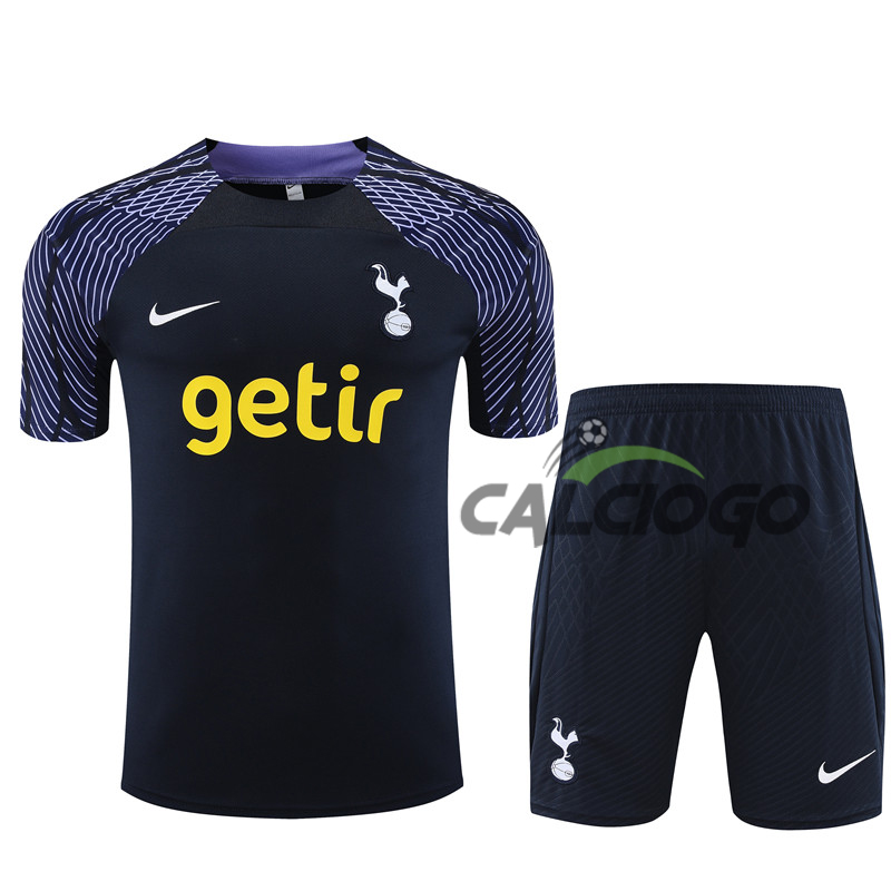 Kit Maglia Tottenham Hotspur F.C Blu 2023-2024