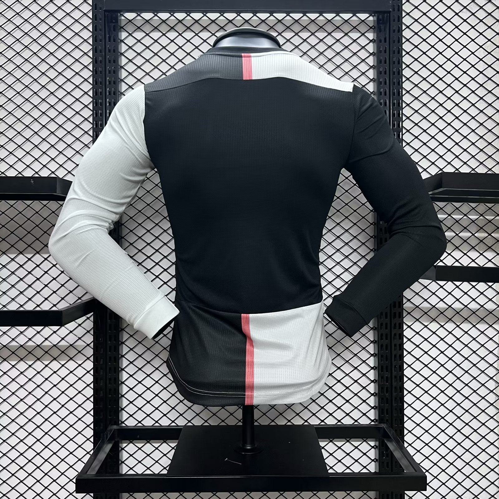 Retro Juventus 2019-20 Home Stadium Long Sleeve Jersey - Player Version-CKK-1