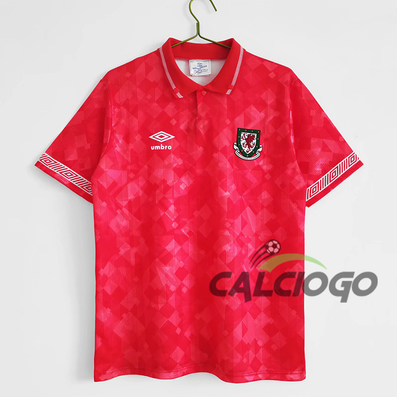 Maglia Storica Wales Home 1990-1992