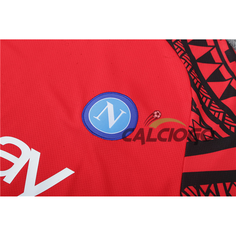 Maglia SSC Napoli Rosso Jersey 2023-2024