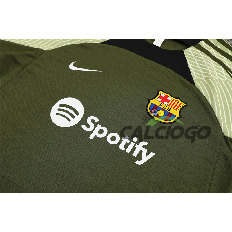 Maglia FC Barcellona Verde Jersey 2023-2024