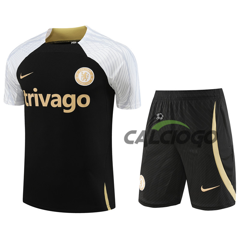 Kit Maglia Chelsea Nero Jersey 2023-2024