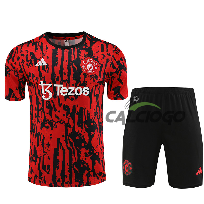 Kit Gara Manchester United Camuffare 2023-2024