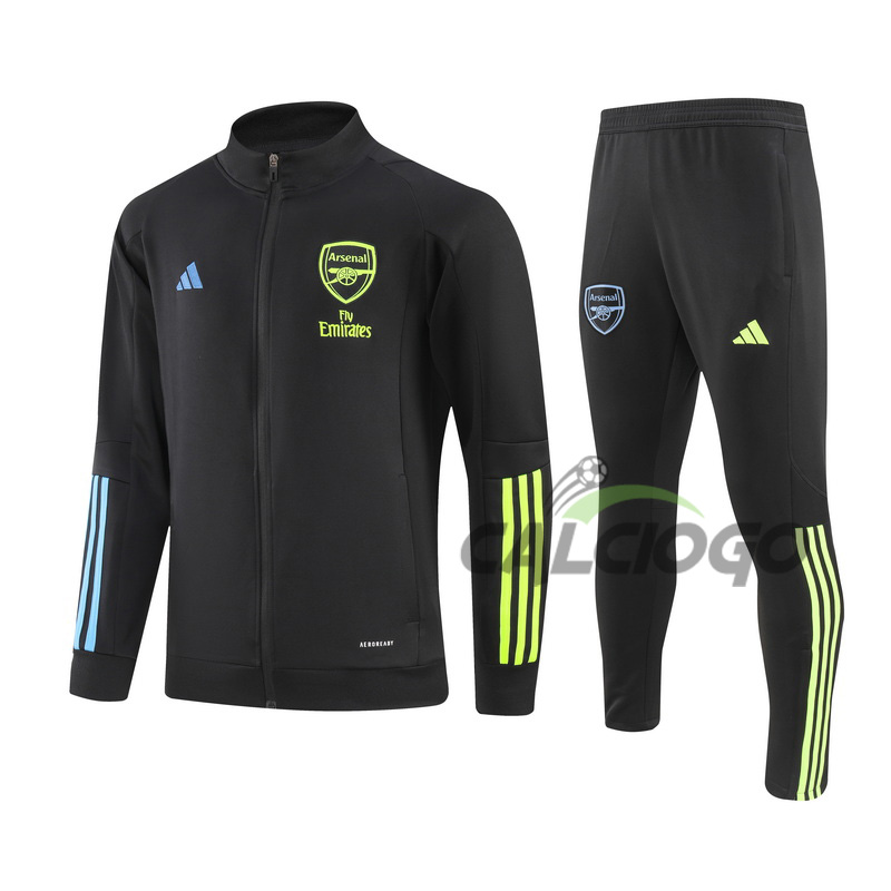 Tuta Arsenal Felpa Zips Top Pantaloni 2023-2024
