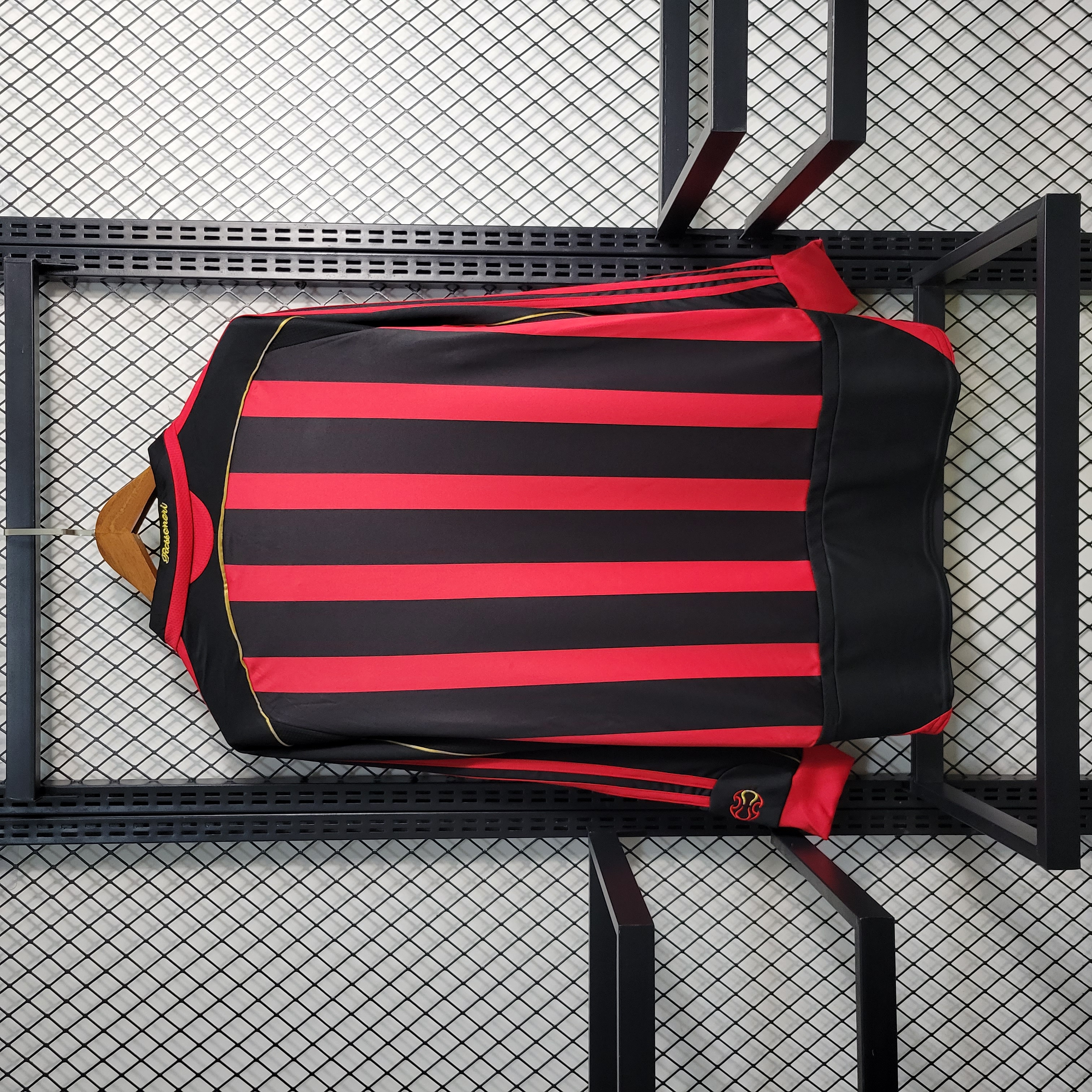Retro AC Milan 06-07 Home Stadium Long Sleeve Jersey-CKK-1