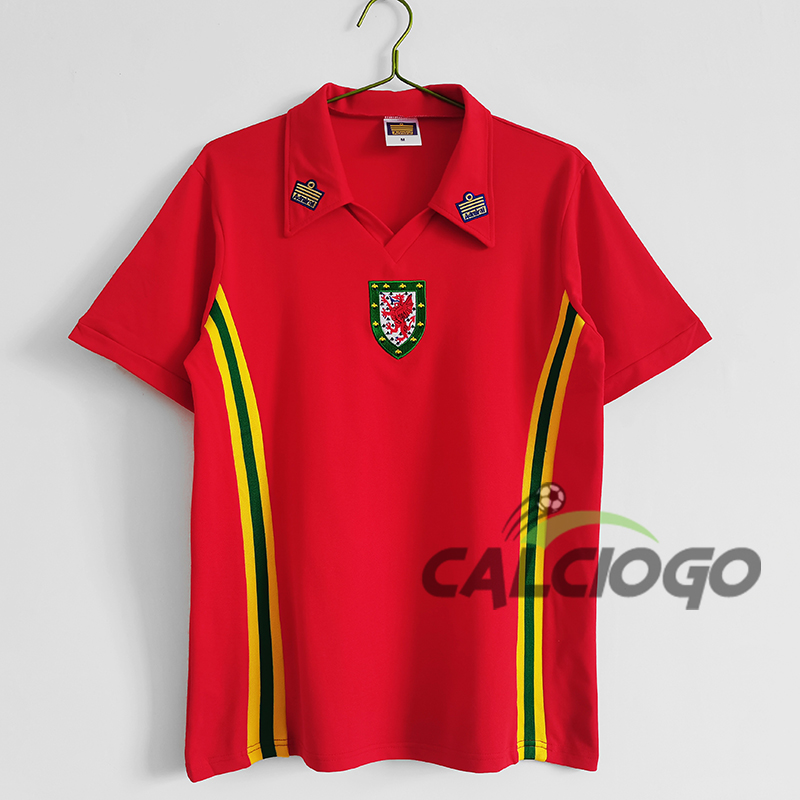 Maglia Storica Wales Home 1976-1979
