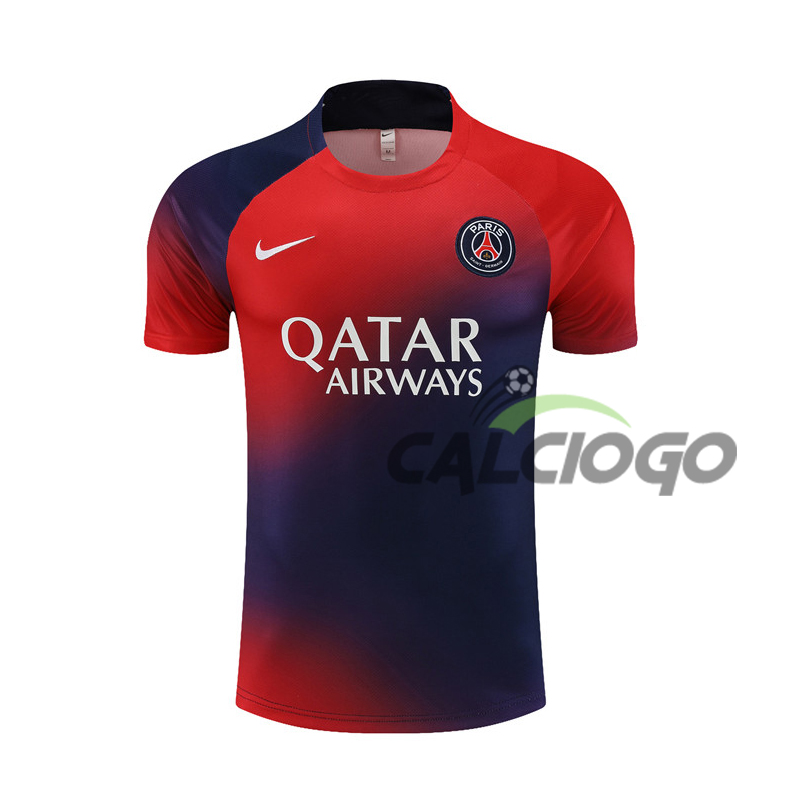 Kit Maglia Paris PSG Pre-Match Top 2023-2024