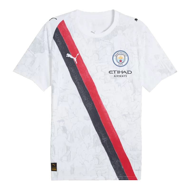 Maglia Manchester City KidSuper Club Coppa del Mondo 2025/26 - Bianca