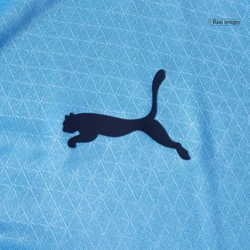 Maglia autentica da casa del Manchester City 2025/26 - Blu