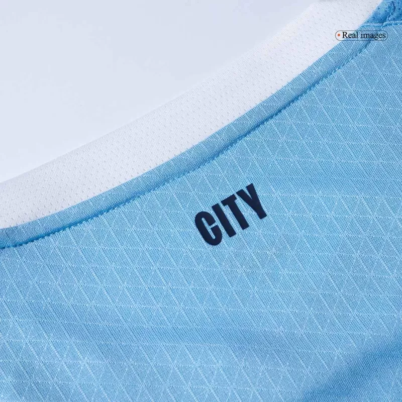 Maglia autentica da casa del Manchester City 2025/26 - Blu