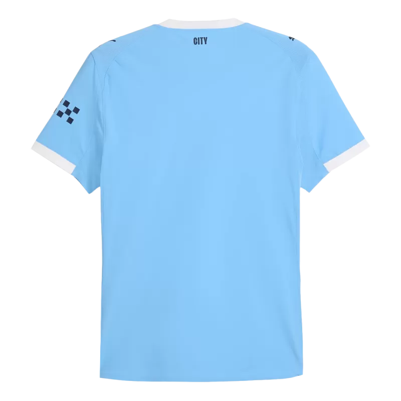 Maglia autentica da casa del Manchester City 2025/26 - Blu
