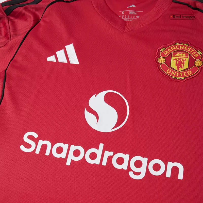 Maglia Home del Manchester United 2025/26 - Rossa