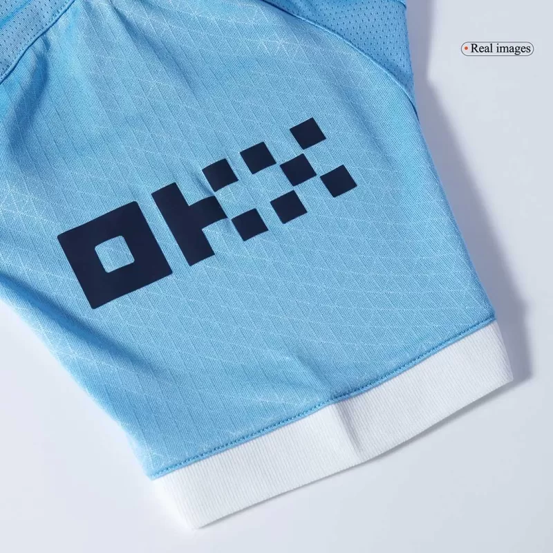 Maglia autentica da casa del Manchester City 2025/26 - Blu
