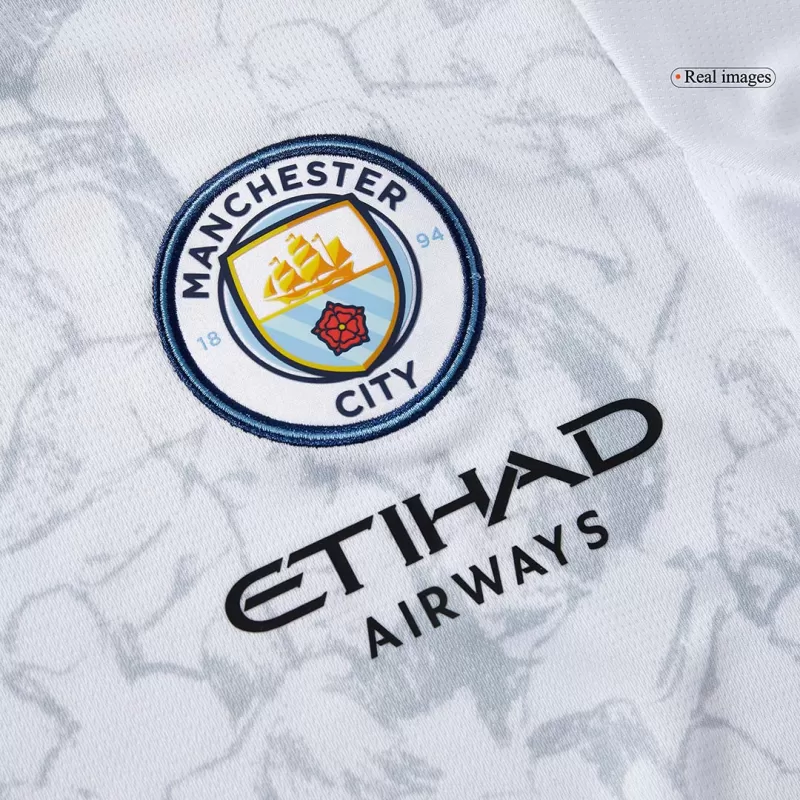 Maglia Manchester City KidSuper Club Coppa del Mondo 2025/26 - Bianca