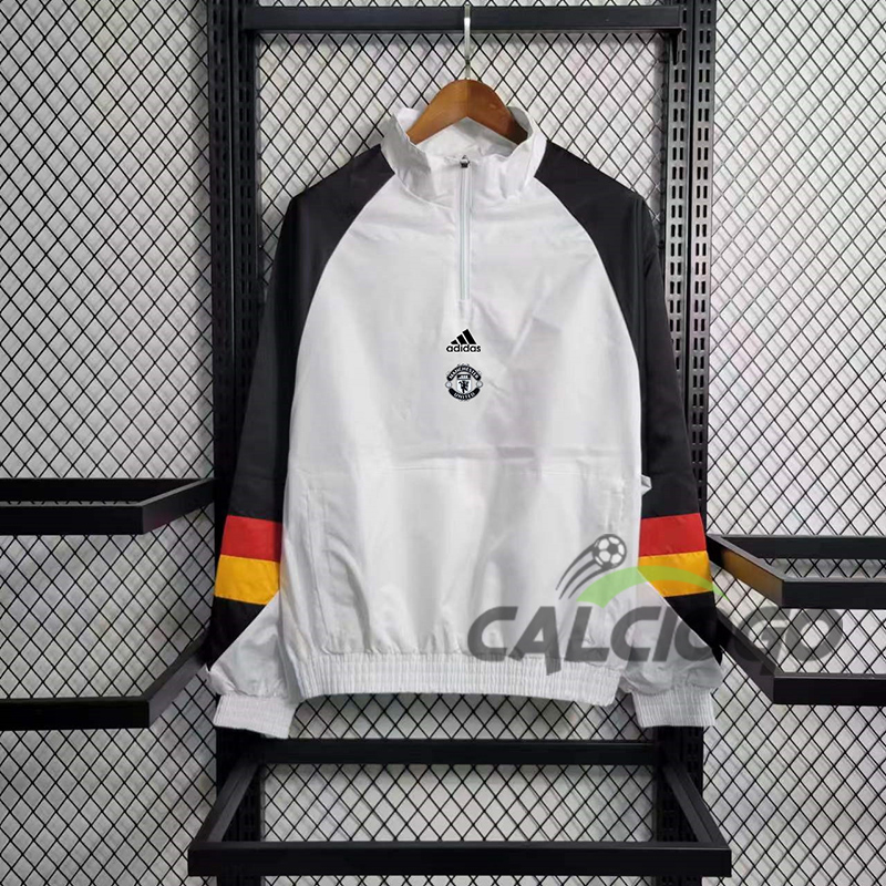 Giacca A Vento Manchester United Bianco 2023