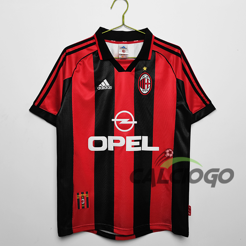 Maglia Storica AC Milan Home 1998-1999