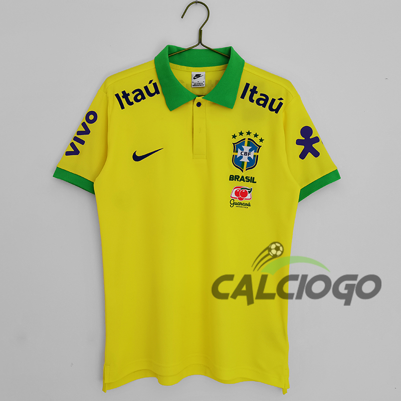 Maglia Storica Brazil Giallo Polo 2022