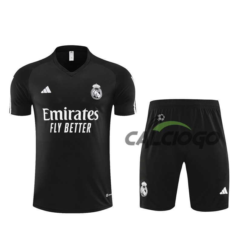 Kit Gara Real Madrid Nero Jersey 2023-2024