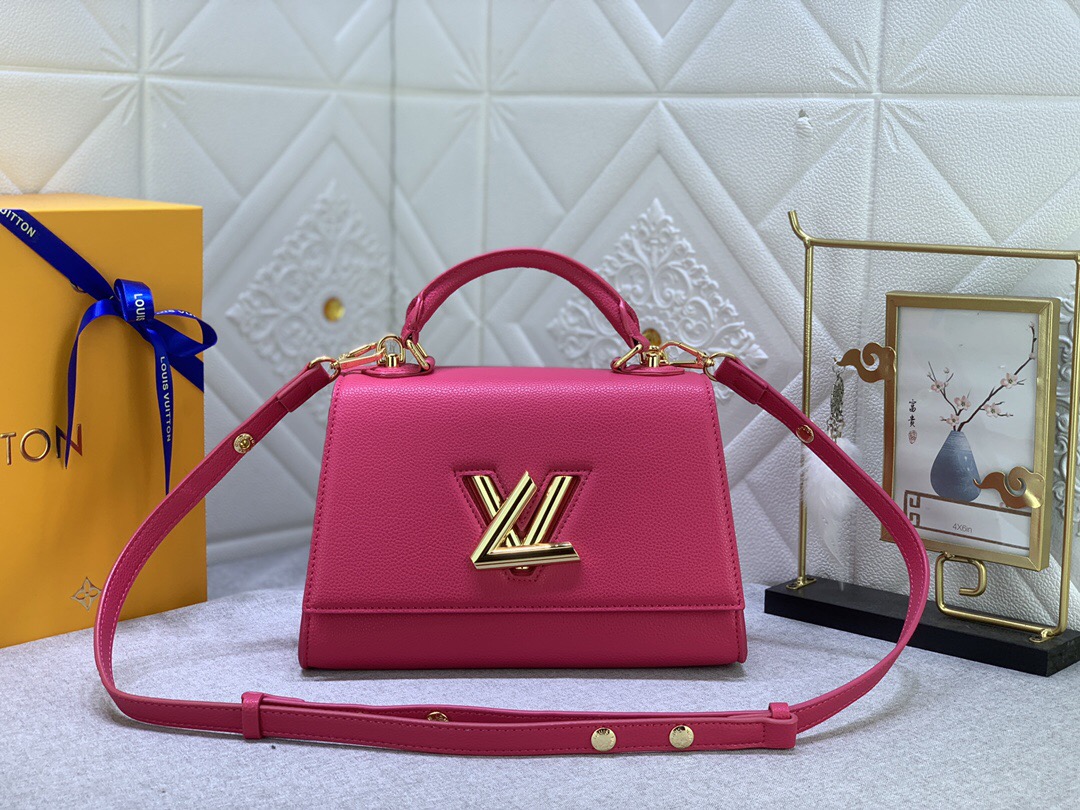 Louis Vuitton Dark pink 25 Shoulder Bag Handbag