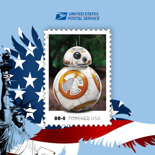 Postage Stamps Star Wars Droids 100pcs/Pack