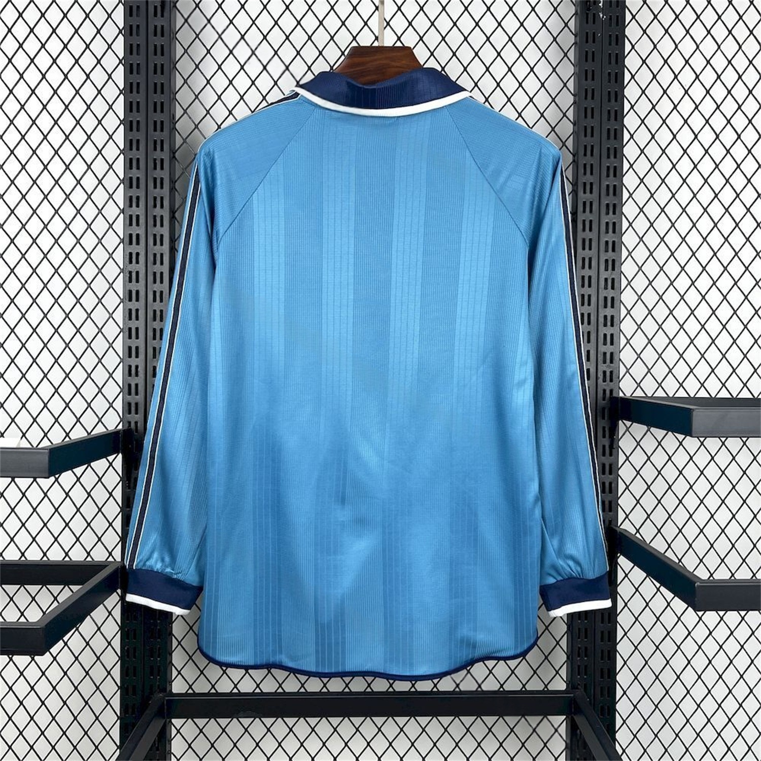 Retro Real Madrid 1999-00 Third Long Sleeves Jersey-CKK-1
