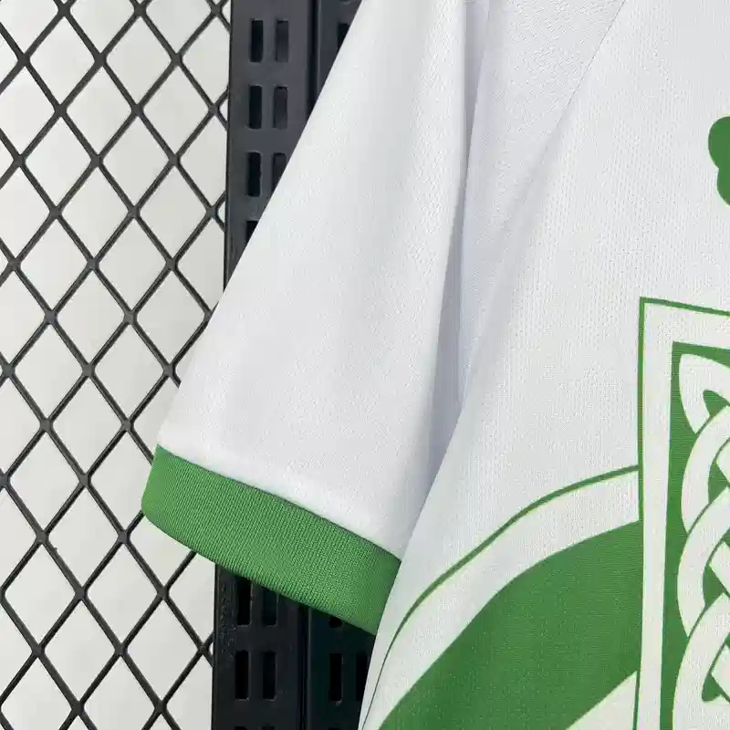 Ireland Fan Jersey Fabric Texture View